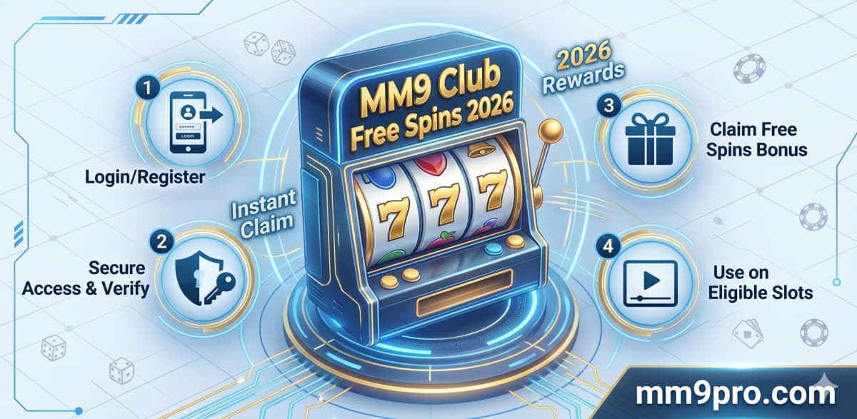 MM9 Club Free Spins Bonus 2026 – Complete Guide to Rewards, Tricks & How to Claim