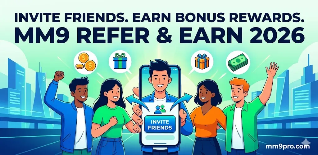 MM9 Refer & Earn Program 2026 – How to Invite Friends and Unlock Bonus Rewards