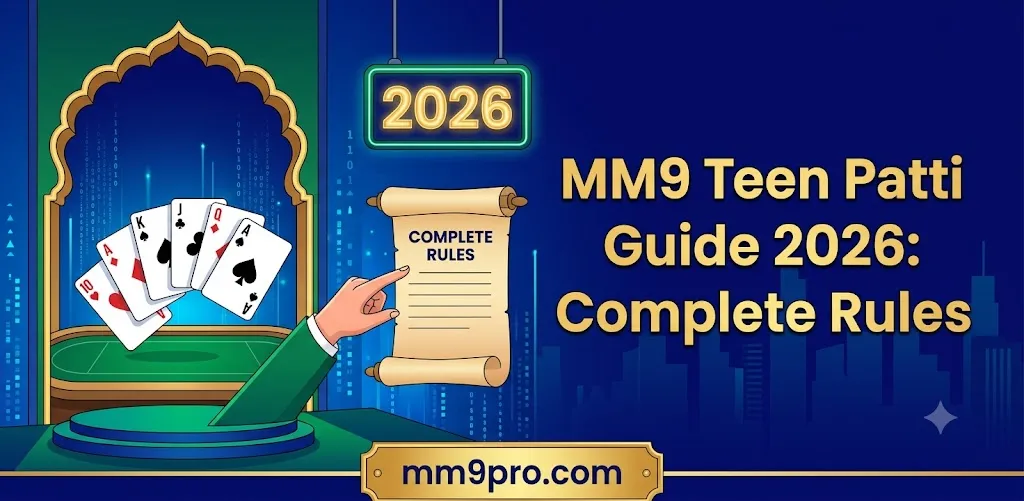 MM9 Teen Patti Guide 2026: Complete Rules, Winning Strategy & Expert Gameplay Tips