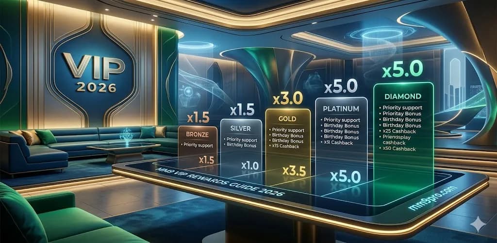 MM9 VIP Rewards Guide 2026: Complete Levels, Perks & Exclusive Bonus System Explained