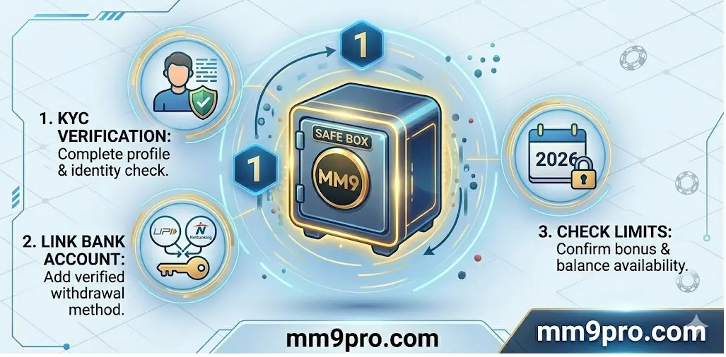 MM9 Withdrawal Guide 2026: Fast Payout Methods, Rules, Limits & Safe Cashout Tips